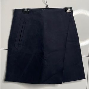 SUEDE MINI SKIRT